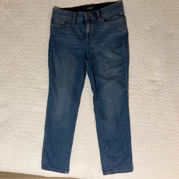CHAPS by Ralph Lauren Petite Blue Jeans | Size SP |  Denim | Fall - Picture 2 of 13